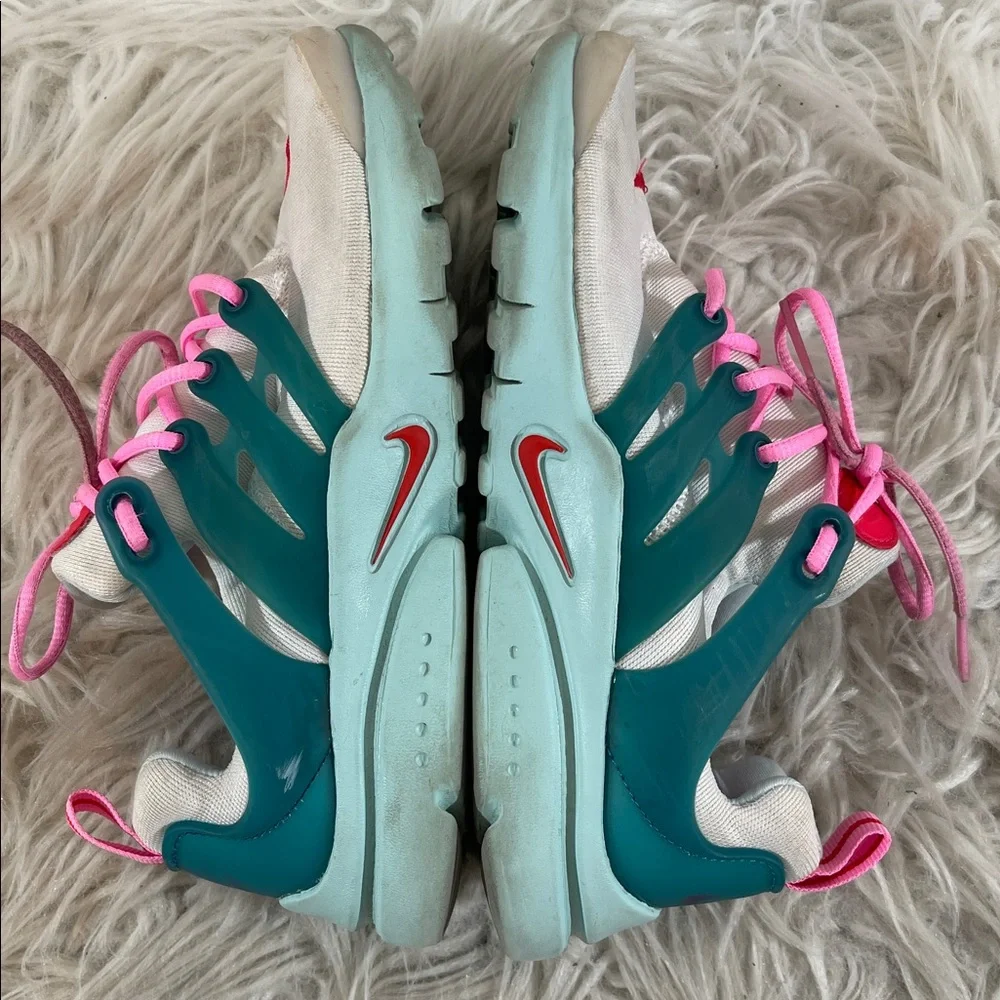 Nike Air Presto 'White Jade Ice' Kids Shoes Size 2Y - Picture 9 of 11